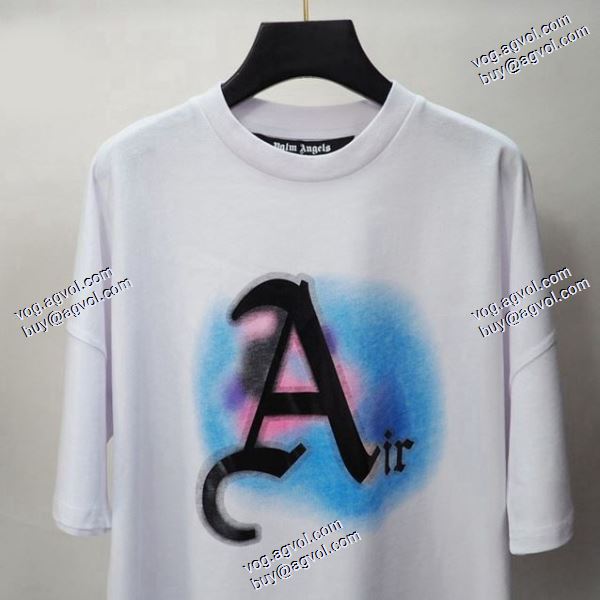 個性派 半袖Tシャツ 2色可選 パーム エンジェルス Palm Angels コピー ブランド 2020秋冬
